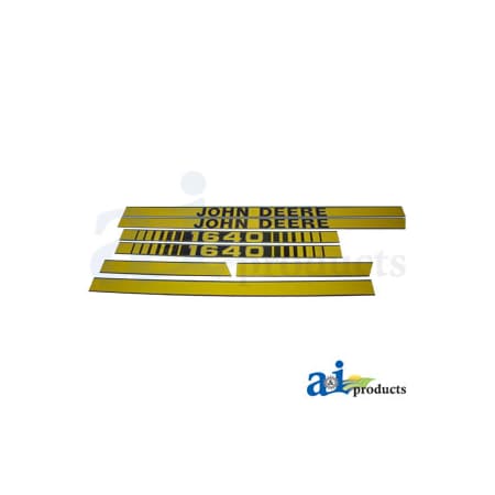 A & I Products Hood Decal 4" x3" x4" A-JD1640